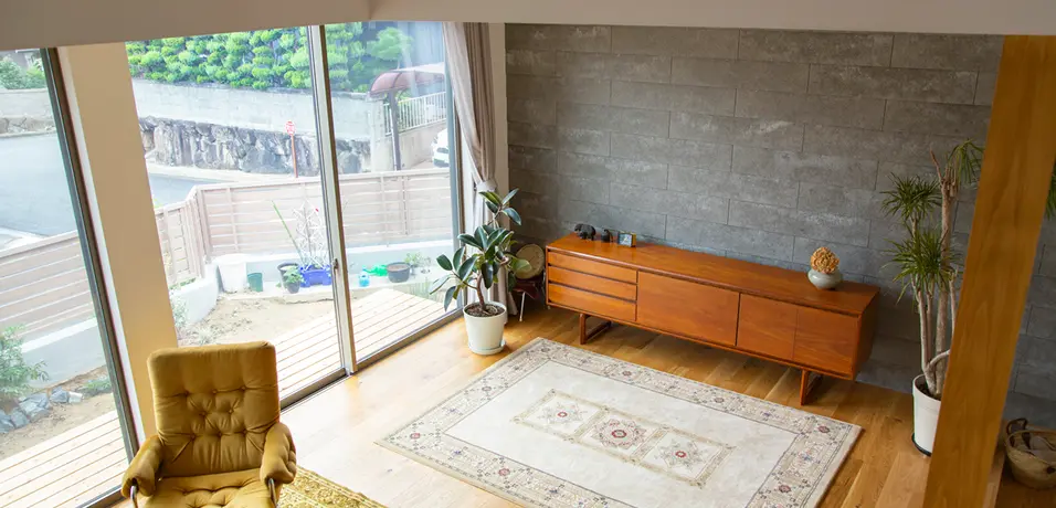 心地よさと遊び心がひとつになった家