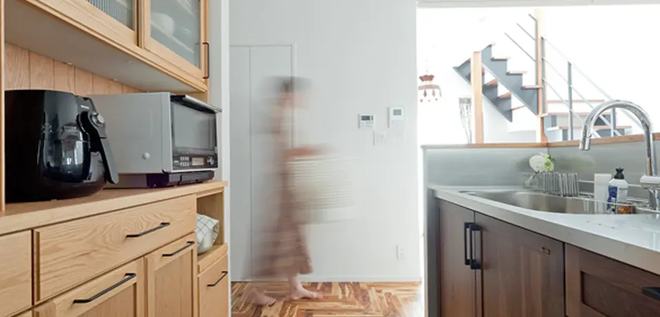 家族がつながるミックスウッドの家